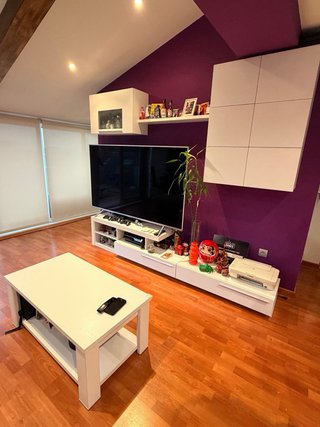 Mueble salón con mesa elevable