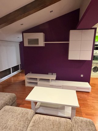 Mueble salón con mesa elevable