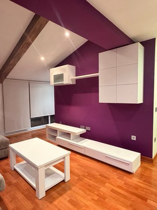 Mueble salón con mesa elevable