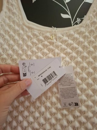 Vestido Guess Blanco Texturizado