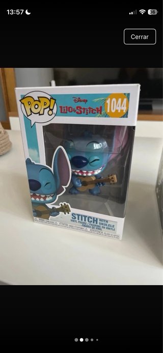 Funko Pop Stitch 1044 y Cruella 1038