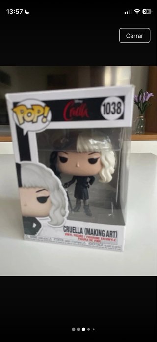 Funko Pop Stitch 1044 y Cruella 1038