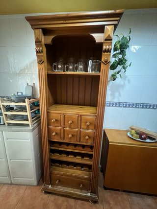Botellero Mueble Madera