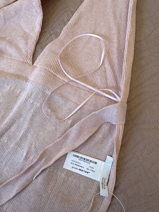 Top Zara Halter Brillos Talla Única