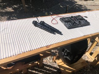 Barra de bar chiringuito/jardín