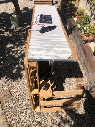 Barra de bar chiringuito/jardín