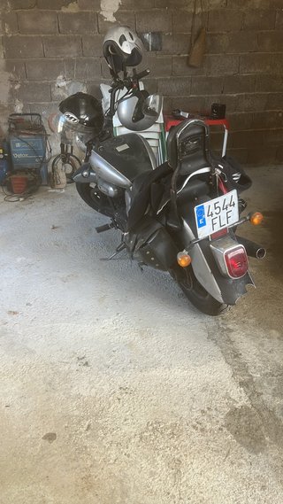 Honda 250 Cruiser Negra/Plateada