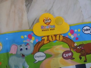 Alfombra Piano Infantil Musical Zoo