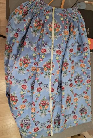 Traje de Fallera Niña Azul Multicolor