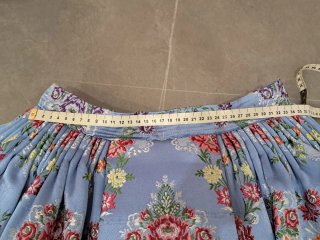 Traje de Fallera Niña Azul Multicolor
