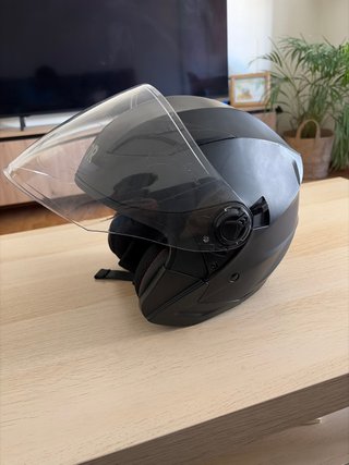 Casco moto Jet 130R Negro
