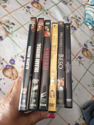Lote 6 Películas DVD Acción/romantica