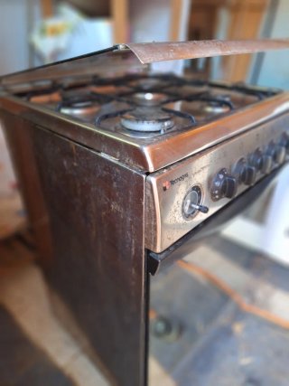 Cocina de gas Tecnogas 4 fuegos