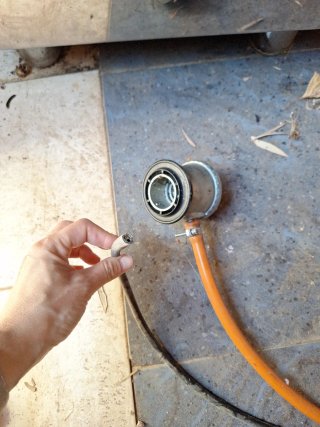 Cocina de gas Tecnogas 4 fuegos