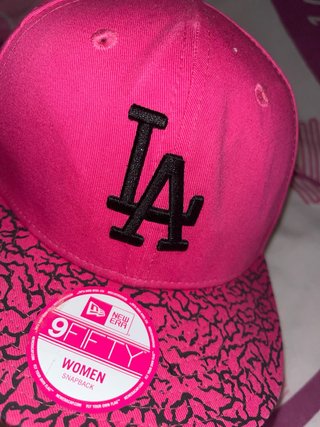 Gorra LA New Era 9FIFTY Rosa Mujer