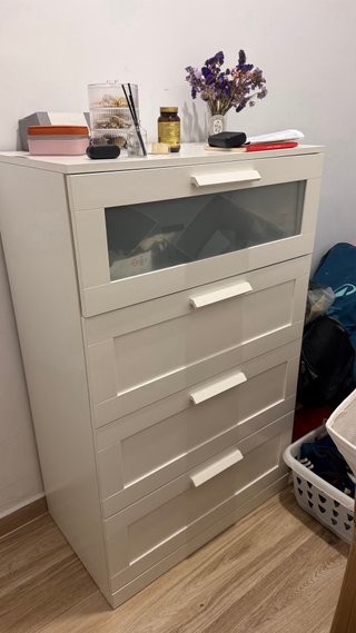 Comodino 4 cassetti BRIMNES IKEA