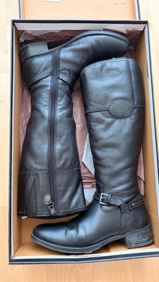 Botas de piel Heritage talla 38