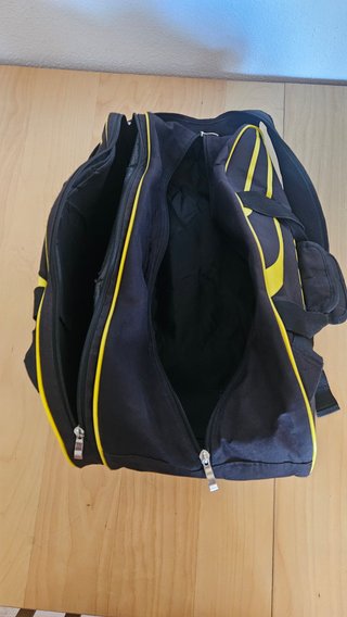 Paletero Dunlop Negro y Amarillo