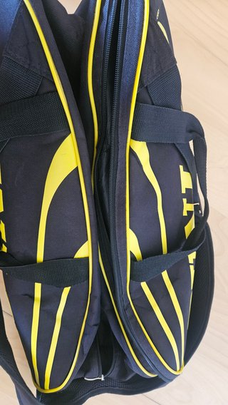 Paletero Dunlop Negro y Amarillo