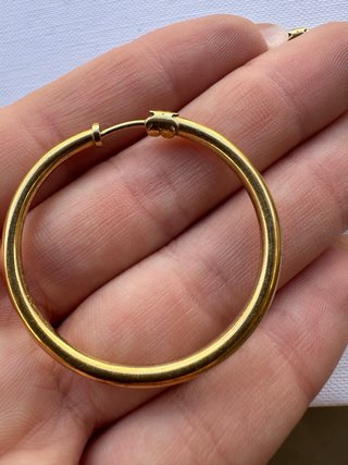 Aros Tous Plata Baño Oro