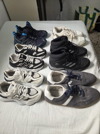 Lote Zapatos Deportivos Adidas, NB, Salomon