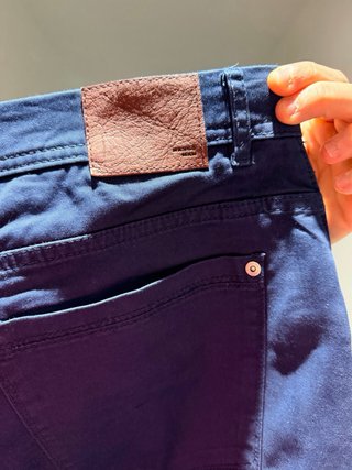 Pantalón chino Mango azul