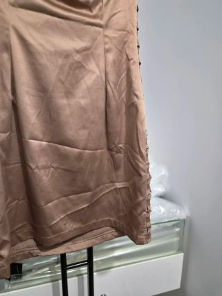 Vestido de fiesta sin tirantes