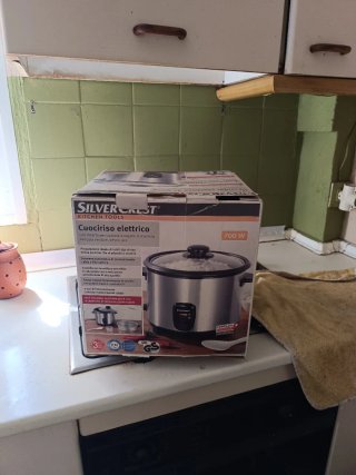 Olla Arrocera y Vaporera SilverCrest 700W