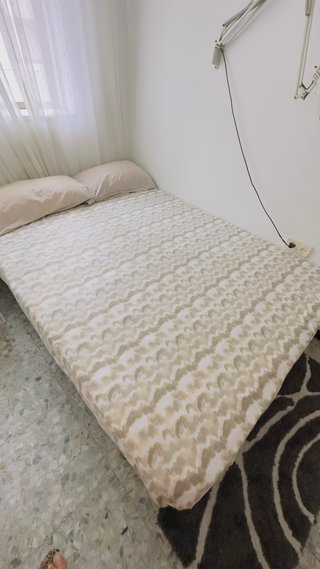 Cama Doble con Colchón 120x190