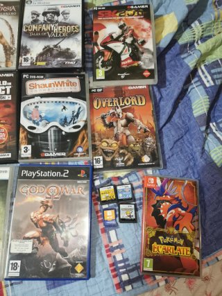 Lote 21 Jogos PC e PS2