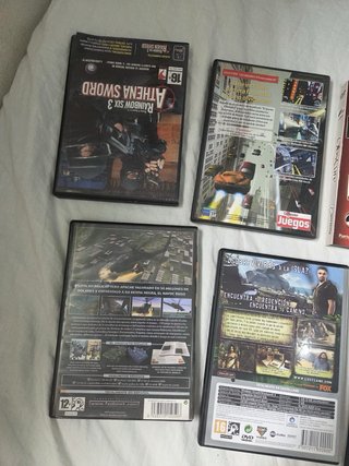 Lote 9 Juegos PC: Rainbow Six, Soul Reaver, War Ro