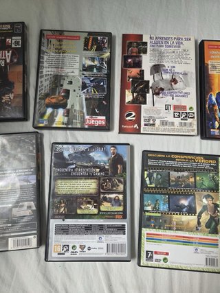 Lote 9 Juegos PC: Rainbow Six, Soul Reaver, War Ro