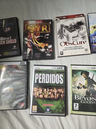Lote 9 Juegos PC: Rainbow Six, Soul Reaver, War Ro