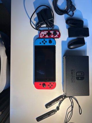 Nintendo Switch V1 Completa Rosso/Blu