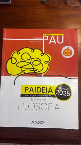 Manual práctico para la PAU: Textos de Filosofía