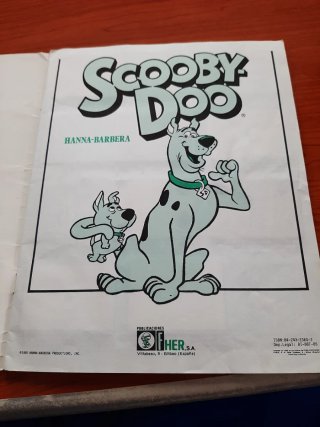 Álbum cromos Scooby Doo