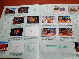Álbum cromos Scooby Doo