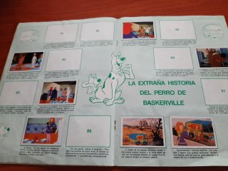 Álbum cromos Scooby Doo