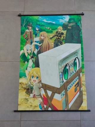 Póster Anime Reborn as a Vending Machine