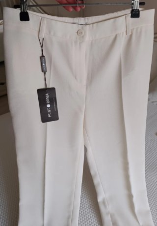Pantalón recto Talla 38, CON ETIQUETA