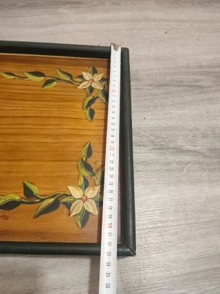 Mesa de cama plegable de madera