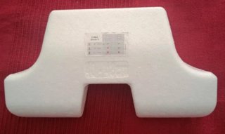 Reductor Cybex para silla de coche recién nacido.