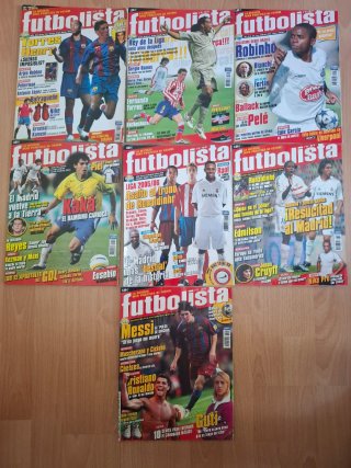 Lote 7 revistas Futbolista