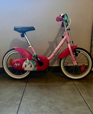 Bicicleta infantil rosa BTWIN