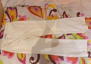 Pantalones blancos Bershka