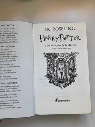 Harry Potter y las Reliquias de la Muerte (Edición
