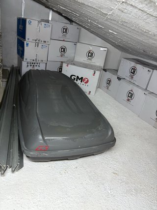 Cofre baúl coche XL 2m x 0.70m (barras y fijacione
