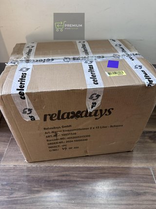 Cubo de basura extraible Relaxdays
