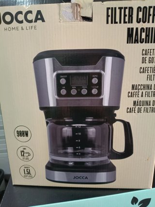 Cafetera Jocca 1.5L 900W
