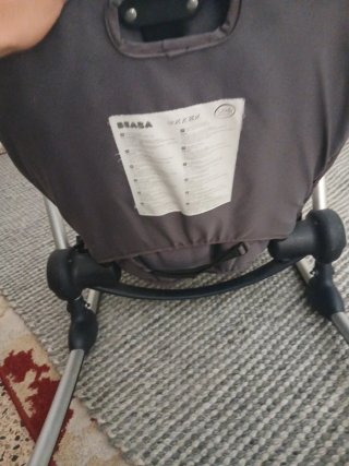 Silla de bebé con asas y funda